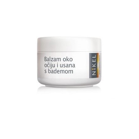 NIKEL Balsam pod oczy i wokół ust z olejkiem Migdałowym głęboko nawilżający 15ml